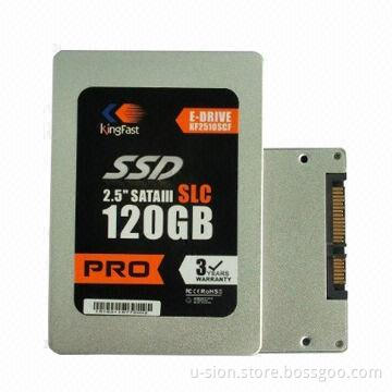 2.5-inch SATA III SLC Solid State Drives with Internal Installation, SATA Interface Type